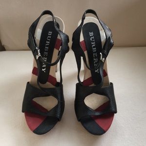 Burberry high heel sandals